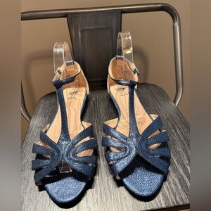 Elegant Navy Women's Sandals